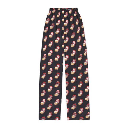 Kids... Sufganiyah Satisfaction Tour! Hanukkah PJ Bottoms | Sufganiyot | Unique Chanukah Loungewear Bottoms | Jewish Gift