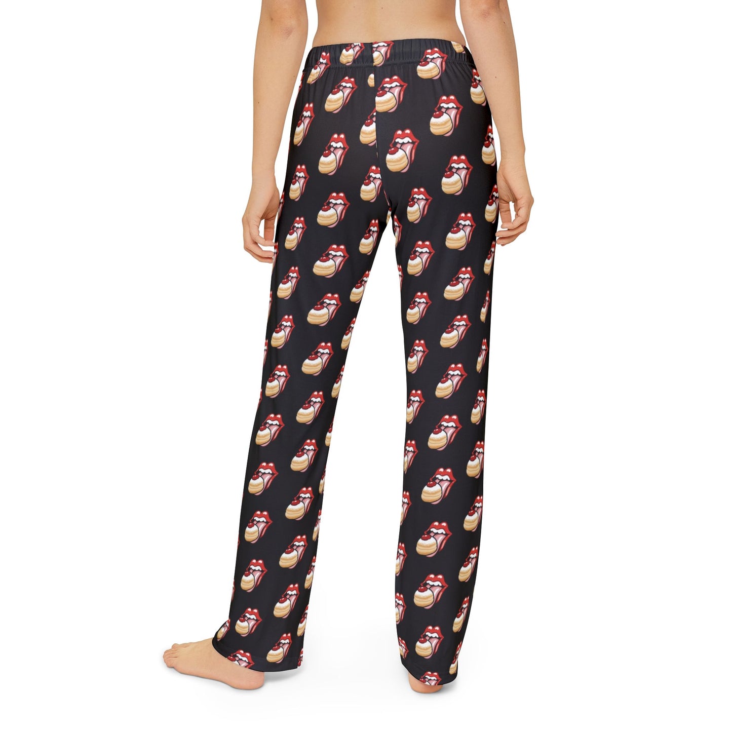 Kids... Sufganiyah Satisfaction Tour! Hanukkah PJ Bottoms | Sufganiyot | Unique Chanukah Loungewear Bottoms | Jewish Gift