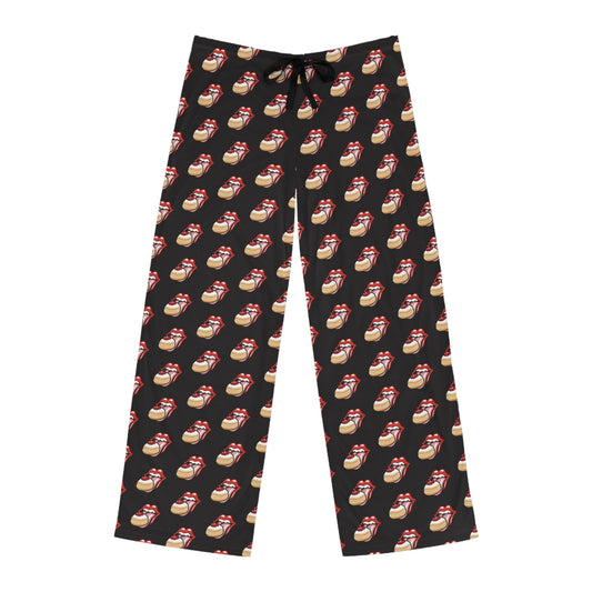Mens... Sufganiyah Satisfaction Tour! Hanukkah PJ Bottoms | Sufganiyot | Unique Chanukah Loungewear Bottoms | Jewish Gift
