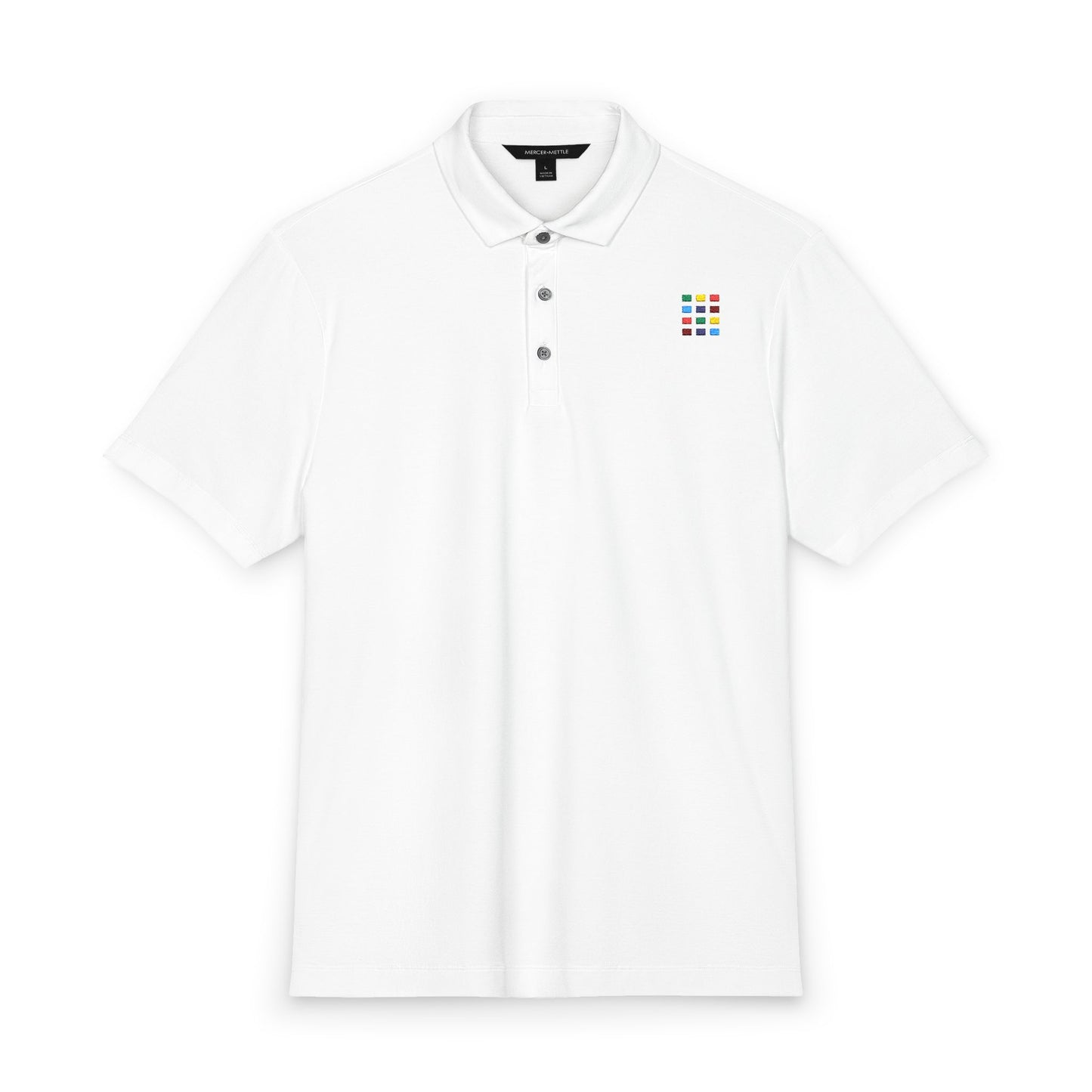The Priest-Collar - from The Choshen Line; identity worn with confidence  — Mercer+Mettle Stretch Jersey Polo