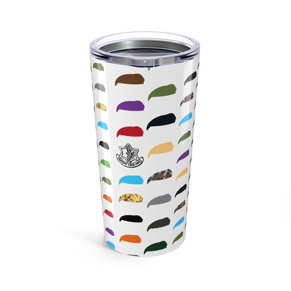 IDF Beret Polka Dot Tumbler — 20oz Zionist Stainless Steel Travel Cup
