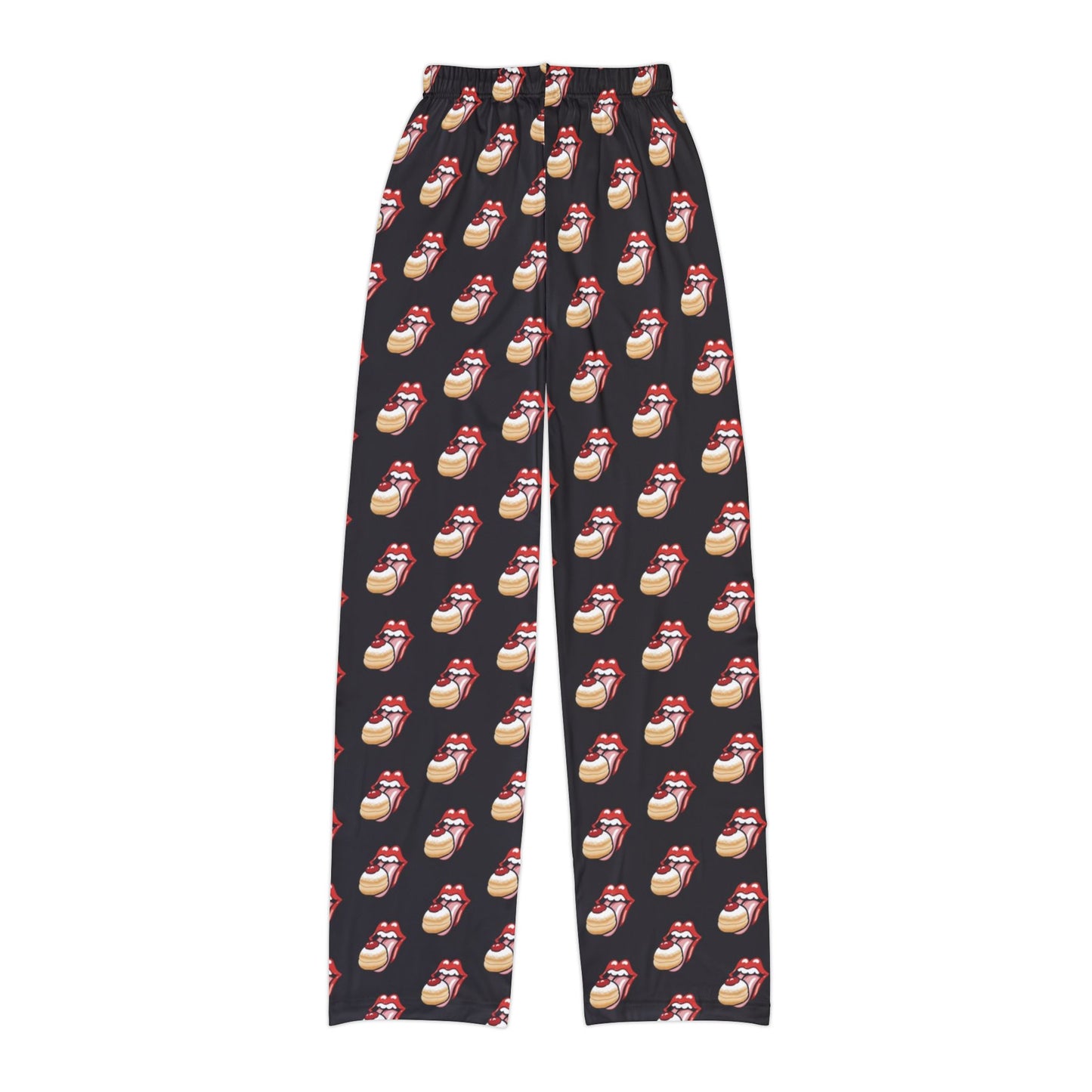 Kids... Sufganiyah Satisfaction Tour! Hanukkah PJ Bottoms  | Sufganiyot  | Unique Chanukah Loungewear Bottoms | Jewish Gift