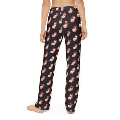 Kids... Sufganiyah Satisfaction Tour! Hanukkah PJ Bottoms  | Sufganiyot  | Unique Chanukah Loungewear Bottoms | Jewish Gift