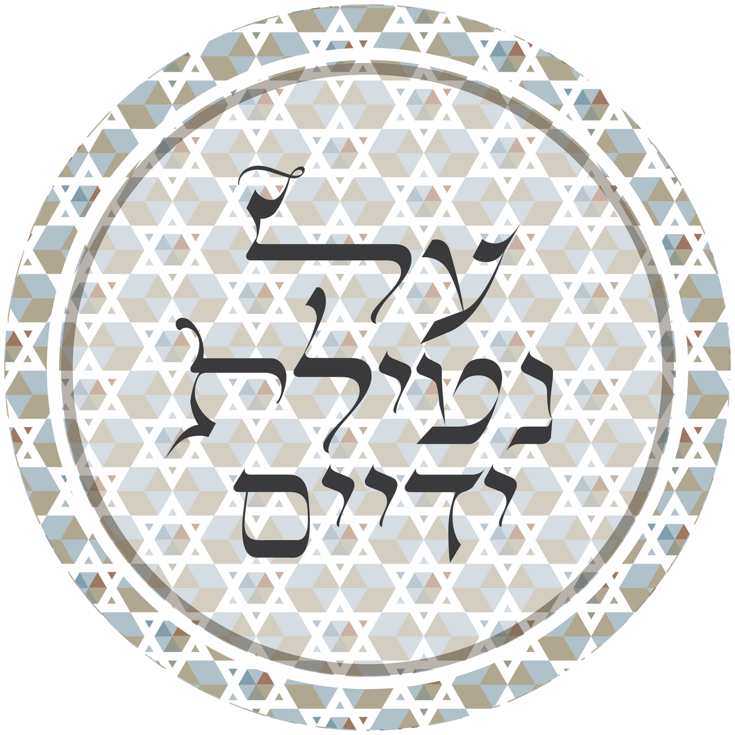 Netilat Yadayim Hand Towel - Jewish Ritual Washing Towel for Shabbat and Holidays, Hebrew Embroidered Towel, Modern Judaica Gift