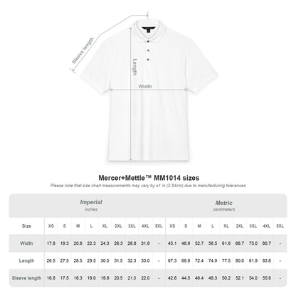 The Priest-Collar - from The Choshen Line; identity worn with confidence  — Mercer+Mettle Stretch Jersey Polo