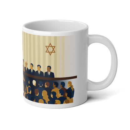 Declaration of Independence Zion Mug – Modern Israeli Judaica- M, L, XL sizes!