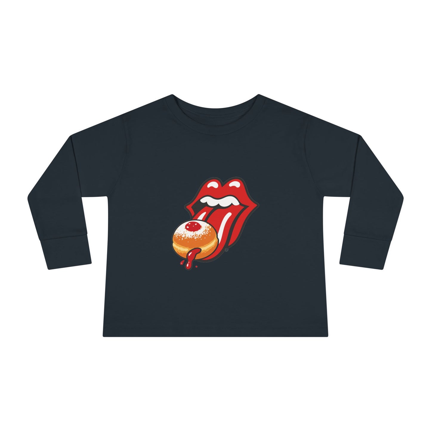 Toddler... Sufganiyah Satisfaction Tour! Hanukkah PJ Top  | Sufganiyot  | Unique Chanukah Loungewear | Matching Family PJs