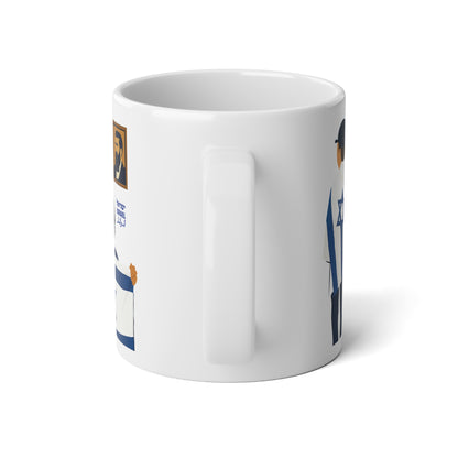 Herzl’s Brew - Milk, Sugar & Jewish Destiny - M, L, XL Jumbo Mug