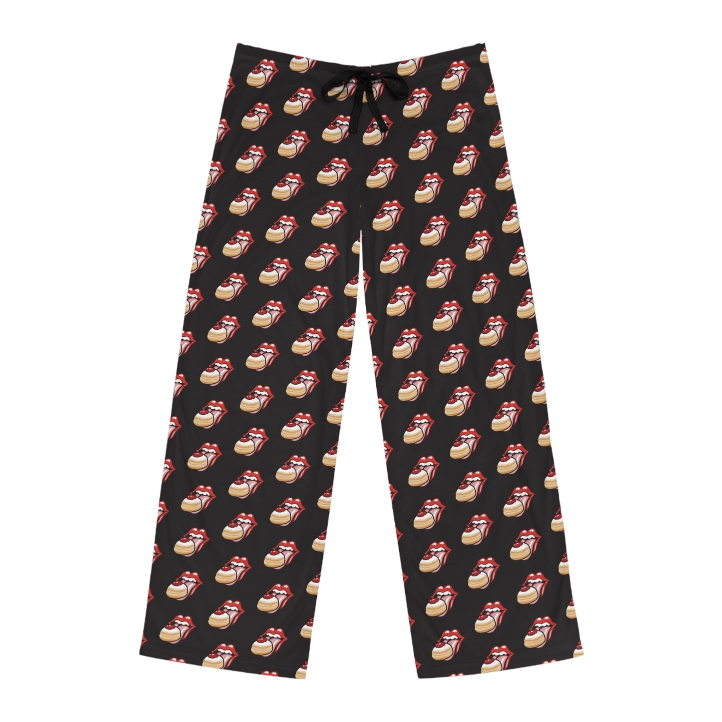Mens... Sufganiyah Satisfaction Tour! Hanukkah PJ Bottoms  | Sufganiyot  | Unique Chanukah Loungewear Bottoms | Jewish Gift