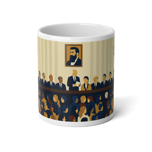 Declaration of Independence Zion Mug – Modern Israeli Judaica- M, L, XL sizes!