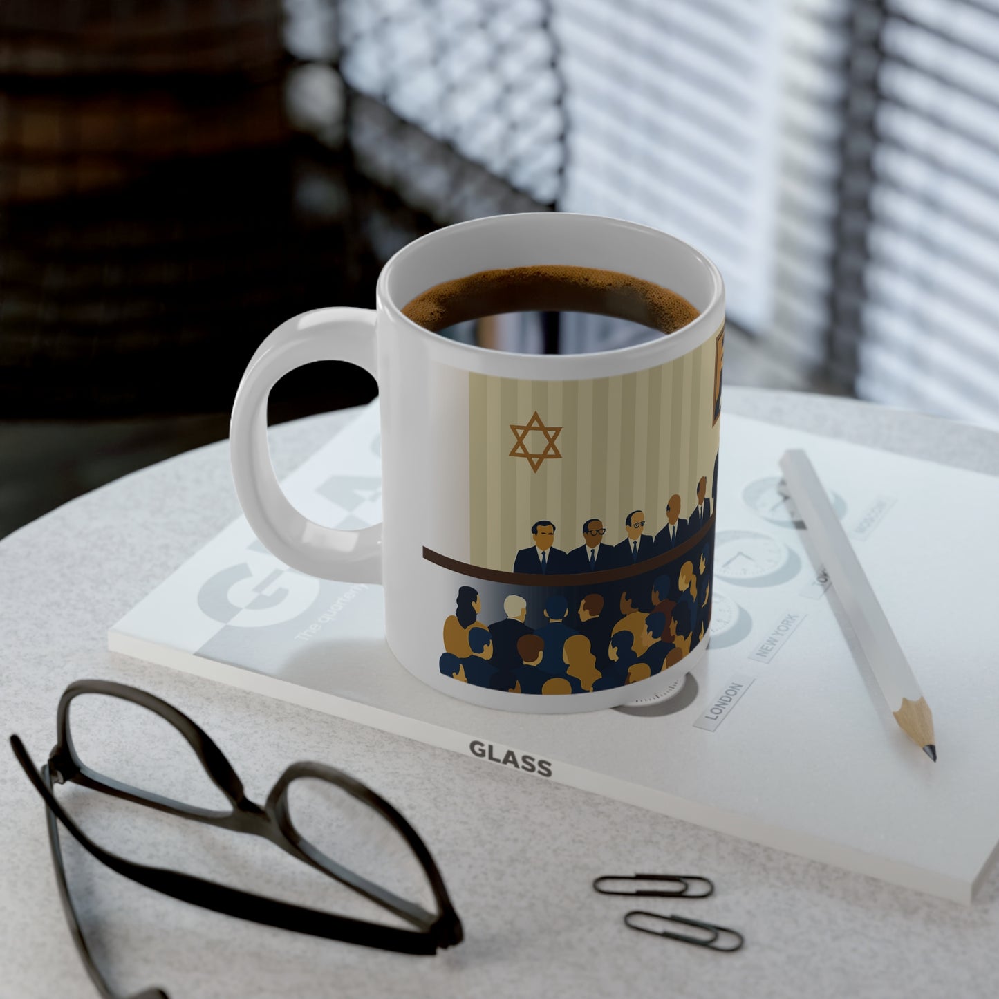 Declaration of Independence Zion Mug – Modern Israeli Judaica- M, L, XL sizes!