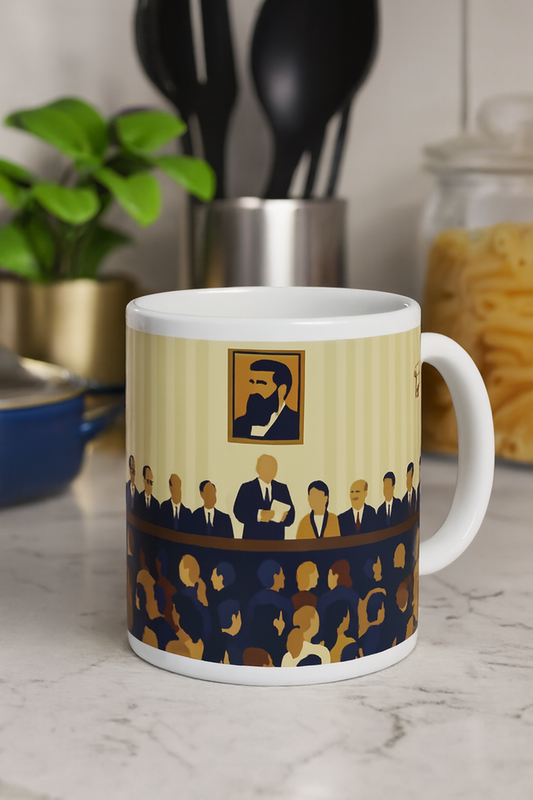 Declaration of Independence Zion Mug – Modern Israeli Judaica- M, L, XL sizes!