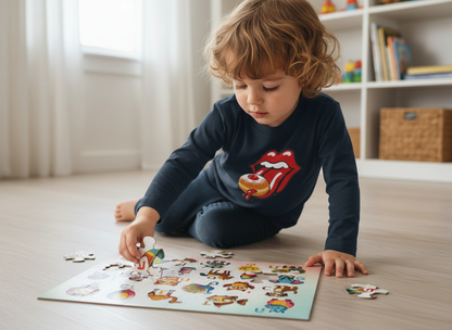 Educational Hebrew Alphabet Jigsaw Puzzle, Chunkah Present Idea, Alef Bet 30 Piece Puzzle in Tin