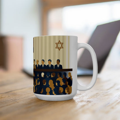 Declaration of Independence Zion Mug – Modern Israeli Judaica- M, L, XL sizes!